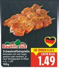 Schweinefiletspieße von Bauern Gut im aktuellen E center Prospekt