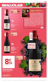 Promos Morgon dans le catalogue "FOIRE AUX VINS : LE GOÛT DES BONS PLANS" de Carrefour à la page 33