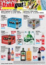Trinkgut Discounter Prospekt der aktuellen Woche mit 4 Seiten, gültig von 24.08.2026 bis 29.08.2026, in Syrgenstein und Umgebung Aktueller Trinkgut Discounter Prospekt in Syrgenstein und Umgebung, "Aktuelle Angebote" mit 4 Seiten, 24.08.2026 - 29.08.2026