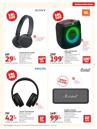 Prix et réduction Philips dans le prospectus Auchan Hypermarché en cours Offre Philips dans le catalogue Auchan Hypermarché du moment à la page 5