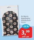 Applikator Handschuh im Angebot bei budni in Stade Applikator Handschuh Angebote von St.Moriz bei budni Stade für 3,99 €