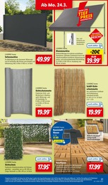 Holzfliesen Angebot im aktuellen Lidl Prospekt auf Seite 29