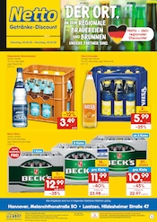 Bier im Netto Marken-Discount Prospekt in Garbsen Aktueller Netto Marken-Discount Prospekt mit Bier, "DER ORT, AN DEM DU IMMER AUSGEZEICHNETE PREISE FINDEST.", Seite 1