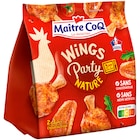 Wings Party - MAÎTRE COQ en promo à 4,50 € chez Carrefour Wings Party - MAÎTRE COQ dans le catalogue Carrefour