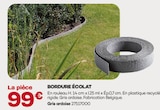 Promo Bordure Écolat à 99,00 € dans le catalogue Gedimat à Coucouron