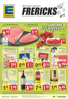 Coca Cola im EDEKA Prospekt "Aktuelle Angebote" mit 30 Seiten (Bocholt)