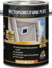 Wetterschutzfarbe Plus im Angebot bei Hornbach in Osnabrück Wetterschutzfarbe Plus Angebote von Hornbach bei Hornbach Osnabrück für 44,95 €