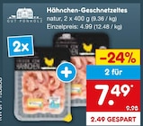 Hähnchen-Geschnetzeltes natur Angebote von Gut Ponholz bei Netto Marken-Discount Rottenburg für 7,49 €