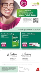 mea - meine apotheke Prospekt für Oberhausen: "Unsere August-Angebote", 4 Seiten, 01.08.2025 - 31.08.2025