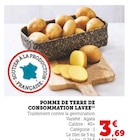 Pomme de terre de consommation lavée en promo chez Super U Toulouse à 3,69 €