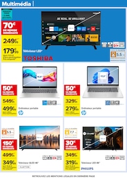 Prix et réduction Ordinateur Portable dans le prospectus Carrefour en cours Offre Ordinateur Portable dans le catalogue Carrefour du moment à la page 61