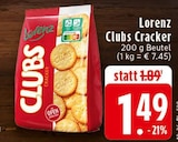 Aktuelles Clubs Cracker Angebot bei E center in Düsseldorf ab 1,49 €