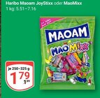 Maoam JoyStixx im Angebot bei GLOBUS in Gera Maoam JoyStixx Angebote von Haribo bei GLOBUS Gera für 1,79 €