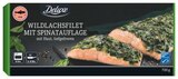 Wildlachsfilet mit Spinatauflage im Angebot bei Lidl in Bielefeld Wildlachsfilet mit Spinatauflage Angebote von Deluxe bei Lidl Bielefeld