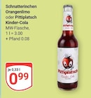 Orangenlimo im Angebot bei GLOBUS in Gera Orangenlimo Angebote von Schnatterinchen bei GLOBUS Gera für 0,99 €