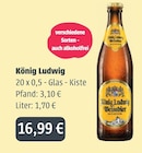 Aktuelle König Pilsener Angebote bei GetränkeLand Mayer in Dresden Aktuelles Weissbier Angebot bei GetränkeLand Mayer in Dresden ab 16,99 €