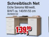 Schreibtisch Net Angebote bei Die Möbelfundgrube Homburg für 139,99 €