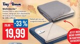 Wohndecke im Angebot bei Kaufhaus Stolz in Kiel Wohndecke Angebote von Tony Brown by STOLZ bei Kaufhaus Stolz Kiel für 19,99 €