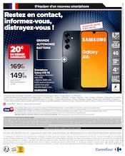 Smartphone Angebote im Prospekt "FRENCH DAYS : FAITES ENTRER LES BONNES AFFAIRES !" von Carrefour auf Seite 2