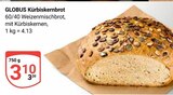 Kürbiskernbrot Angebote von Globus bei GLOBUS Duisburg für 3,10 €