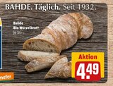 Bio Wurzelbrot von Bahde im aktuellen REWE Prospekt