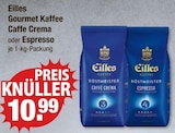 Gourmet Kaffee Caffe Crema oder Espresso bei V-Markt im Prospekt "" für 10,99 €