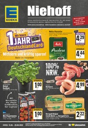 EDEKA Prospekt für Bielefeld mit 24 Seiten EDEKA Prospekt für Bielefeld: "Aktuelle Angebote", 24 Seiten, 15.08.2022 - 20.08.2022
