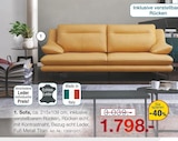 Sofa im Möbel Inhofer Prospekt zum Preis von 1.798,00 €