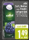 Saft, Nektar oder Fruchtsaftgetränk Angebote von albi bei EDEKA Gütersloh für 1,49 €