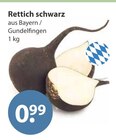 Rettich schwarz von  im aktuellen V-Markt Prospekt für 0,99 €