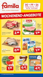 Aktueller famila Nordwest Supermarkt Prospekt in Bösel und Umgebung, "WOCHENENDANGEBOTE" mit 2 Seiten, 17.07.2025 - 19.07.2025