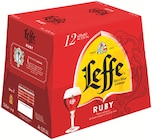 Bière Ruby - Abbaye de Leffe en promo chez Colruyt Annemasse à 7,59 €