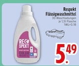 Flüssigwaschmittel von Respekt im aktuellen EDEKA Prospekt für 5,49 €