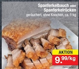 Spanferkelbauch oder Spanferkelrücken Angebote bei Zimmermann Wiesbaden für 9,99 €