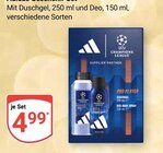 Adidas Geschenk Set Angebote bei GLOBUS Amberg für 4,99 €