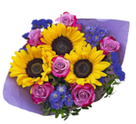 Sonnenblumen-Rosenstrauß für 12,99 € bei Kaufland im Angebot Sonnenblumen-Rosenstrauß im aktuellen Kaufland Prospekt