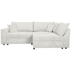 ECKSOFA Naturfarben Cord Zierkissen, Rückenkissen, Bettkasten, Schlaffunktion, Rücken echt, Liegefläche im Originalstoff Angebote von Carryhome bei XXXLutz Möbelhäuser Villingen-Schwenningen für 699,00 €