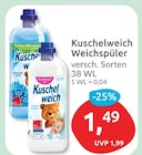 Kuschelweich Weichspüler Sommerwind im aktuellen budni Prospekt