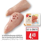 Puten-Minifilets Angebote von Gut & Günstig bei Marktkauf Filderstadt für 4,49 €
