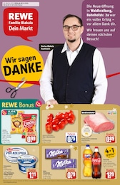 REWE Prospekt für Waldkraiburg mit 28} Seiten REWE Prospekt für Waldkraiburg: "Dein Markt", 28 Seiten, 08.12.2025 - 13.12.2025