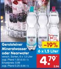 Mineralwasser im Angebot bei Netto Marken-Discount in Potsdam Mineralwasser Angebote von Gerolsteiner bei Netto Marken-Discount Potsdam für 4,79 €