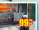 Dekorative Metallbank bei wohnen & sparen Stelter im Versmold Prospekt für 99,00 €