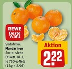 Mandarinen im REWE Prospekt Mandarinen von REWE Beste Wahl im aktuellen REWE Prospekt für 2,22 €