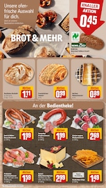 Brötchen im REWE Prospekt in Hanau Aktueller REWE Prospekt mit Brötchen, "Dein Markt", Seite 9