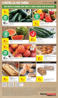 Promotion Nectarine Jaune dans le prospectus Intermarché Super, valable du 07/07/2026 au 19/07/2026 Promo Nectarine Jaune dans le catalogue Intermarché Super du moment à la page 5