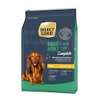 Promo SELECT GOLD Complete Croquettes Chien Adulte Mini Poulet 4 kg à 27,99 € dans le catalogue Maxi Zoo à Saint-Bonnet-de-Mûre