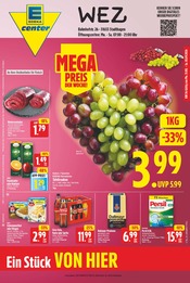 WEZ Supermarkt Prospekt der aktuellen Woche mit 31 Seiten, gültig von 31.08.2026 bis 05.09.2026, in Stadthagen und Umgebung Aktueller WEZ Supermarkt Prospekt in Stadthagen und Umgebung, "Die WEZette" mit 31 Seiten, 31.08.2026 - 05.09.2026