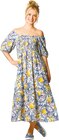 Viskose-Midi-Kleid mit Smok-Einsatz im Netto mit dem Scottie Prospekt Viskose-Midi-Kleid mit Smok-Einsatz im aktuellen Netto mit dem Scottie Prospekt für 14,99 €