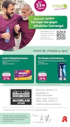 mea - meine apotheke Prospekt für Donauwörth mit 4 Seiten mea - meine apotheke Prospekt für Donauwörth: "Unsere April-Angebote", 4 Seiten, 01.04.2026 - 30.04.2026