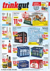 Aktueller Trinkgut Getränkemärkte Prospekt in Übach-Palenberg und Umgebung, "Aktuelle Angebote" mit 6 Seiten, 03.11.2025 - 08.11.2025